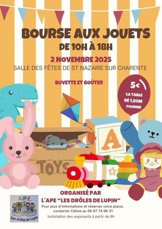 Bourse aux jouets
