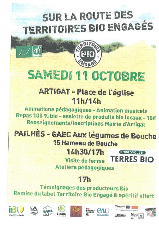 Sur la route des territoires Bio Engagés_Pailhès