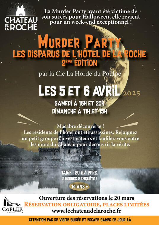 Murder Party au Château de la Roche_Saint-Priest-la-Roche