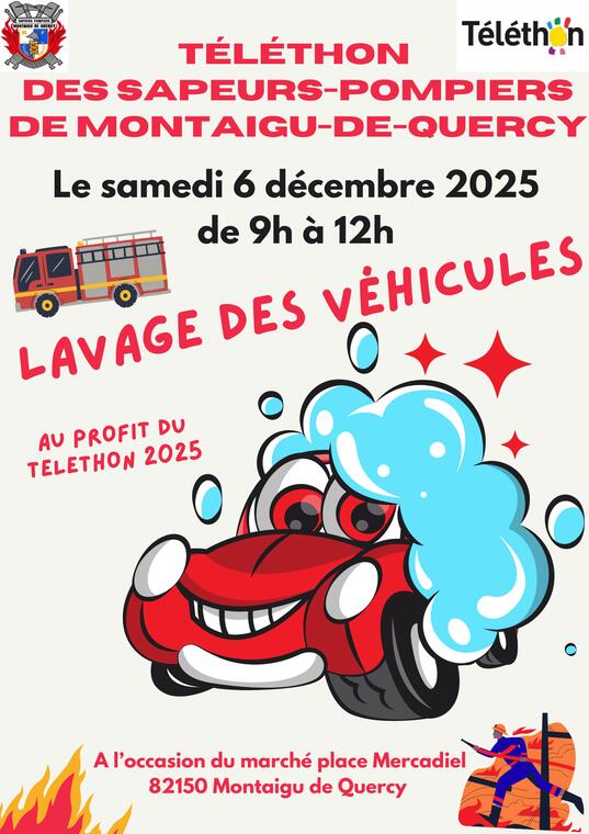 Téléthon des Sapeurs-pompiers de Montaigu de Quercy_Montaigu-de-Quercy