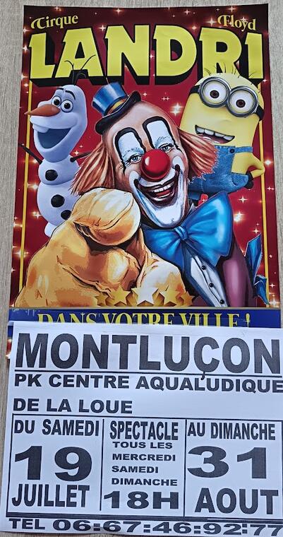 Tournée estivale du cirque Floyd Landri_Saint-Victor