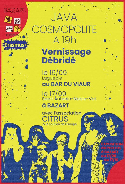 Fake Vernissage de l'expo photo "La Java Cosmopolite"