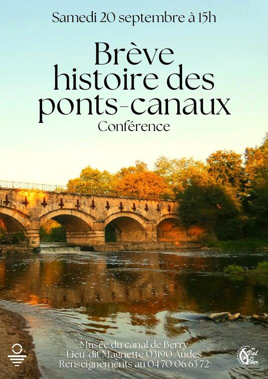 JEP 2025 - Conférence : Brève histoire des ponts-canaux_Audes