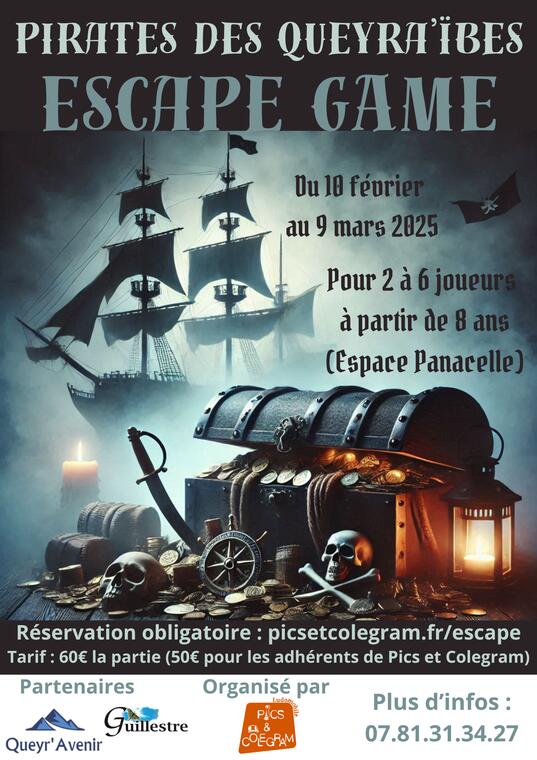 Escape Game Pirates des Queyra'ïbes_Guillestre