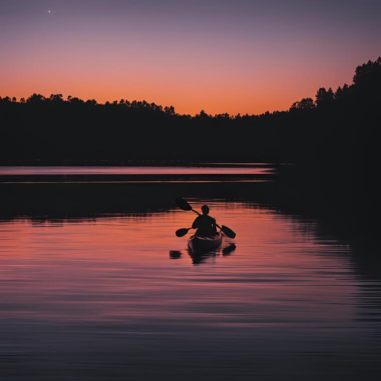 Descente nocturne en canoë : une aventure magique sur le Tarn !_Moissac