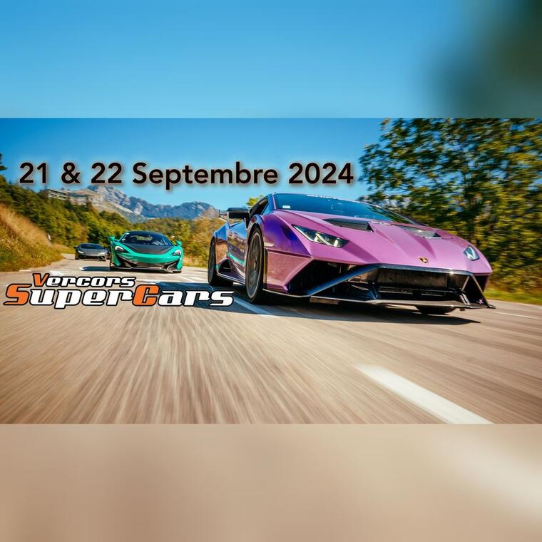 Vercors supercars 2024