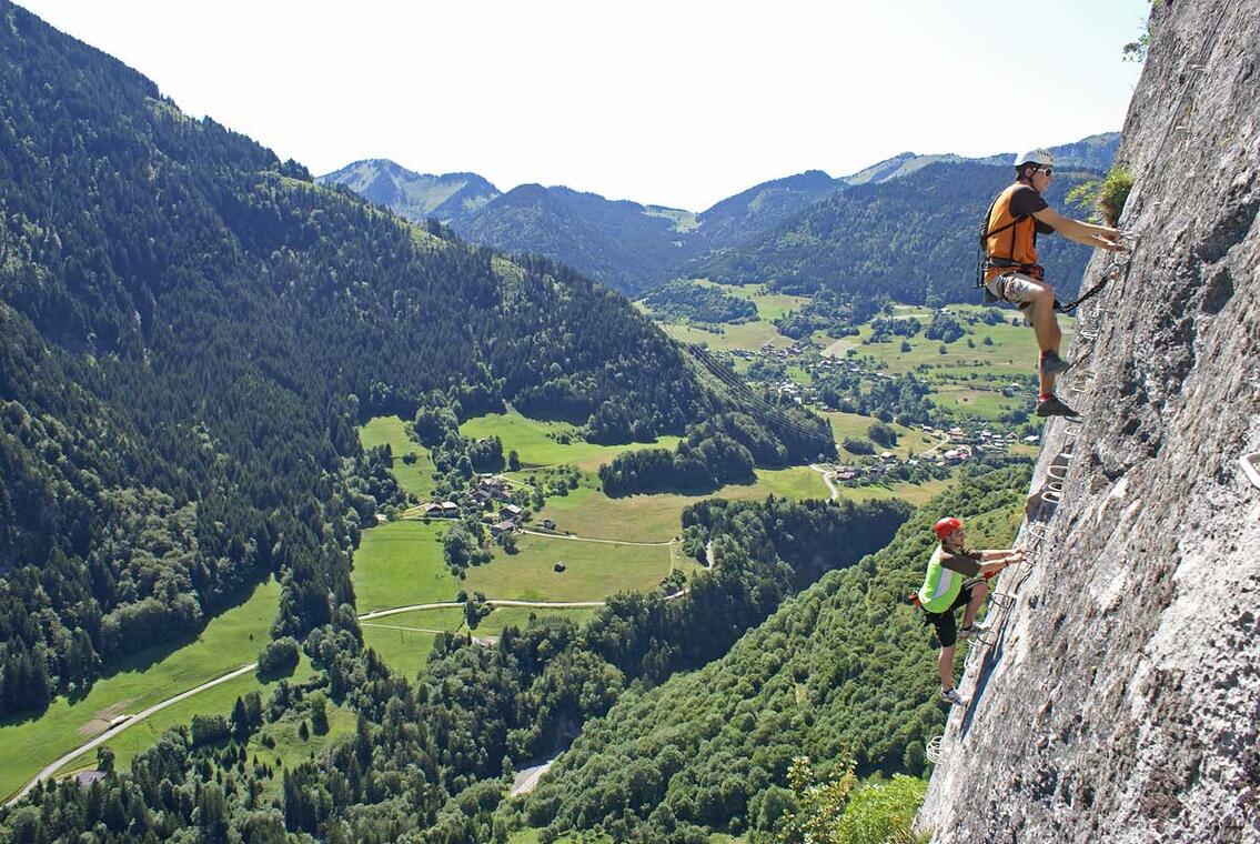 Escalade à Saint Jean d'Aulps