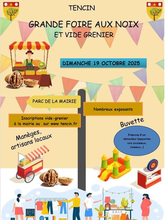 Foire aux noix de Tencin - Vide Grenier