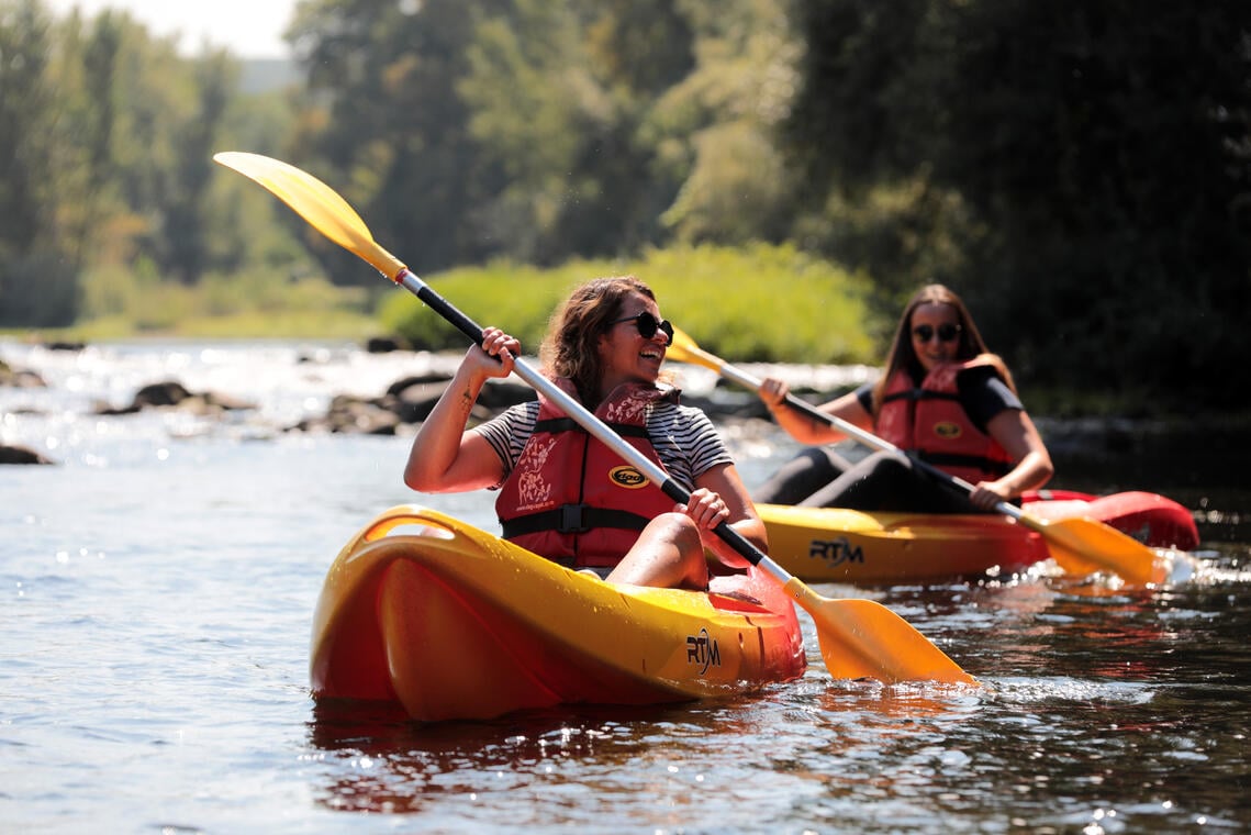 Canoë sur la Loire