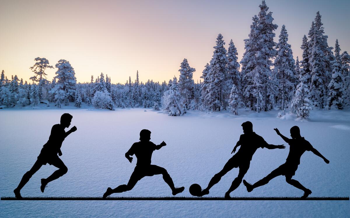 Football sur neige