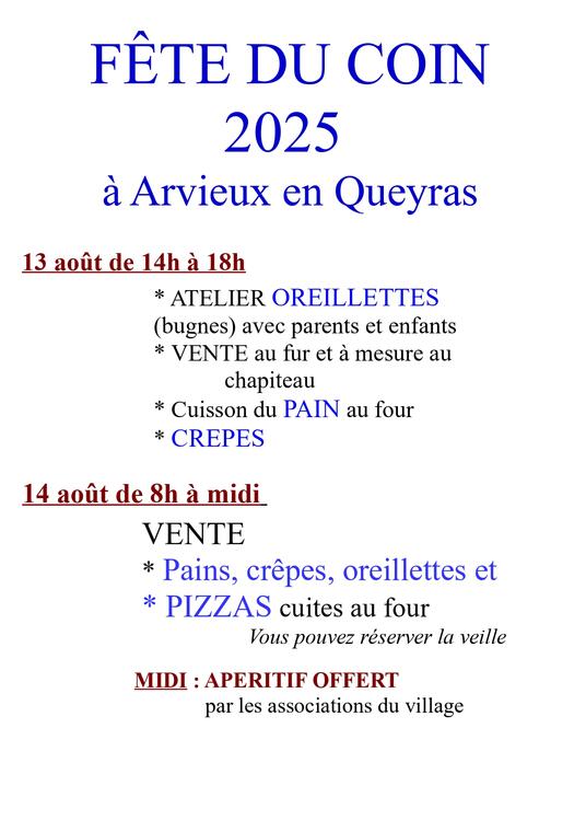 Fête du Coin_Arvieux
