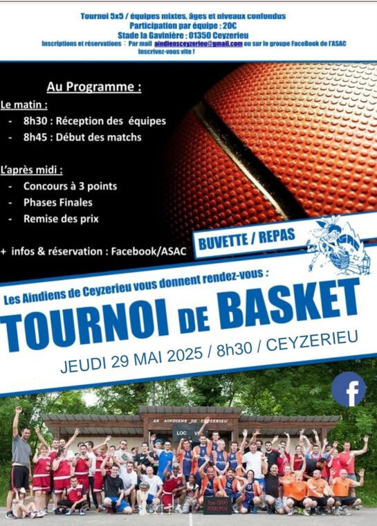 Tournoi de basket de Ceyzerieu