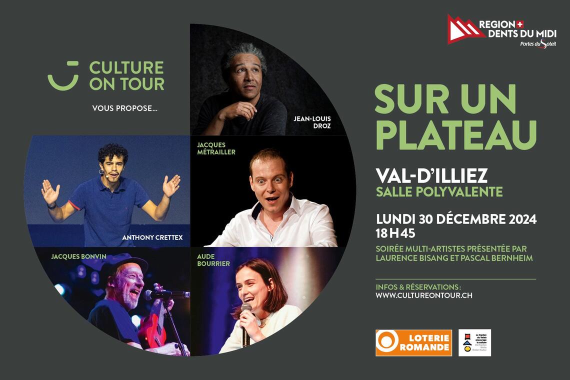 Spectacle multi-artistes | Sur un plateau_Val-d'Illiez