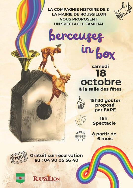 Spectacle familial BERCEUSES IN BOX