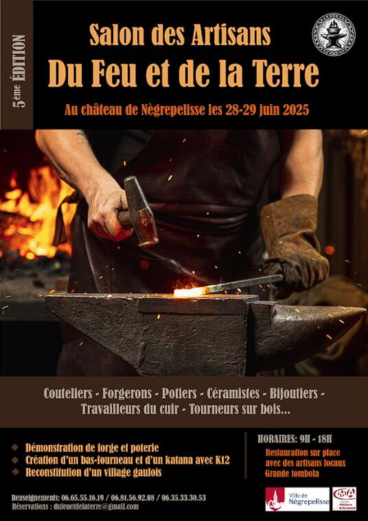 Salon des Artisans du Feu et de la Terre_Nègrepelisse