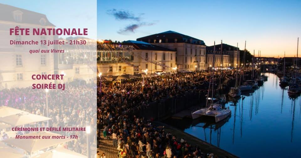 Fête nationale - 13 juillet à Rochefort