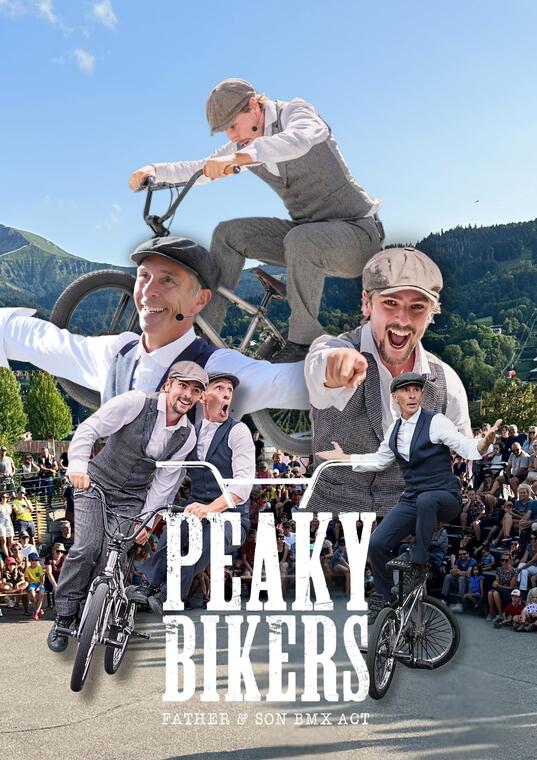 Spectacle de BMX : Peaky Bikers_Puy-Saint-Vincent