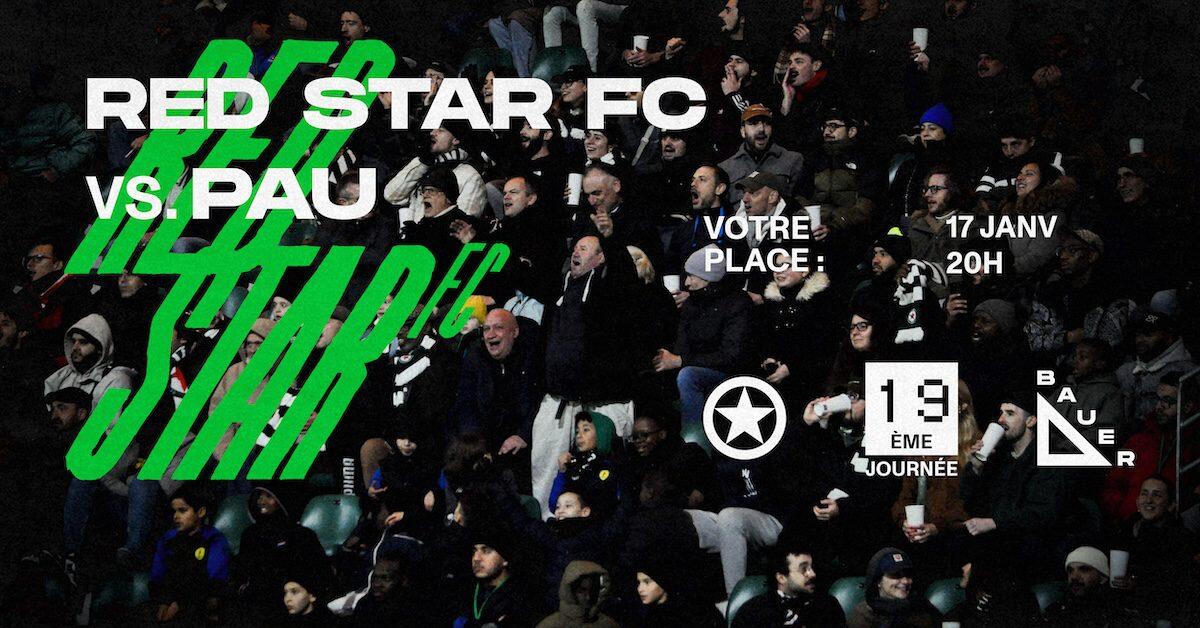 Football - Red Star / Pau