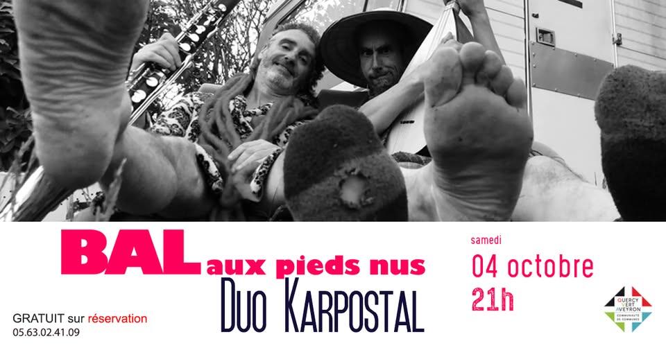 Bal aux pieds nus "Duo Karpostal"_Montricoux