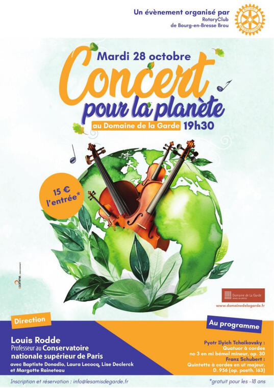 Affiche concert 28 octobre 2025