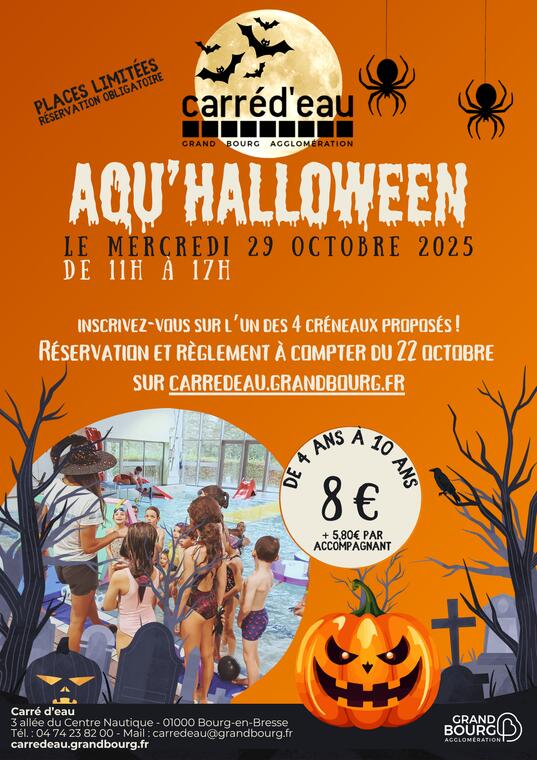 Affiche_Aqu'Halloween_Bourg-en-Bresse