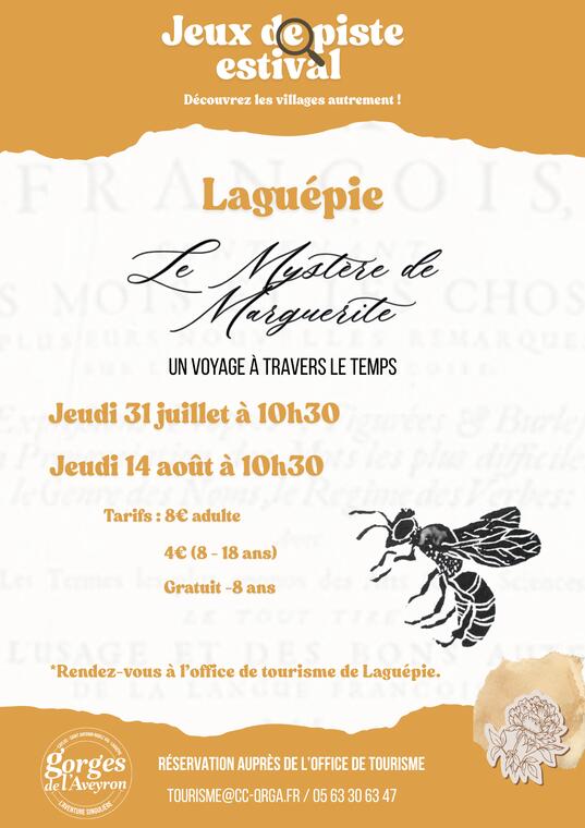 JEU DE PISTE À LAGUEPIE : UN VOYAGE À TRAVERS LE TEMPS_Laguépie