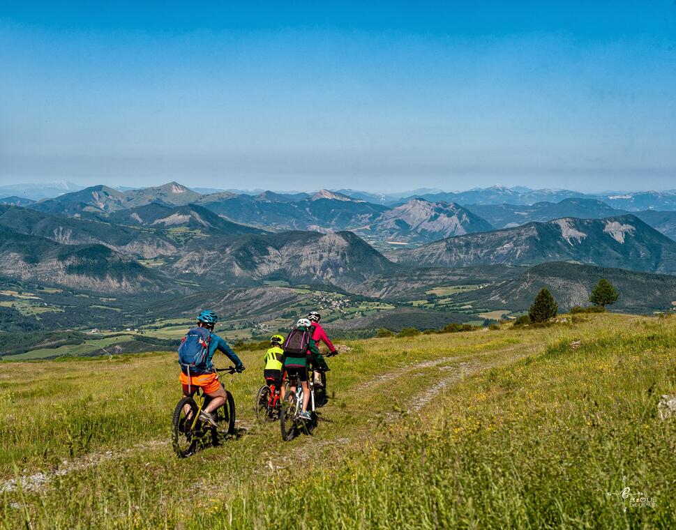 Liaison VTT - Montclar - Seyne