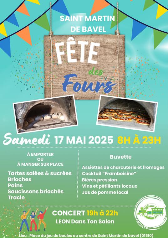 Fête des fours à Saint-Martin-de-Bavel