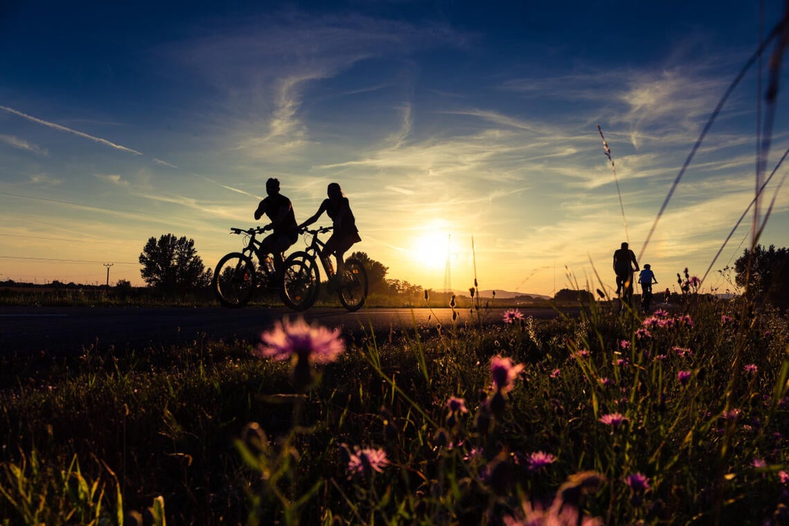 Templiers & Gueules Rouges à vélo