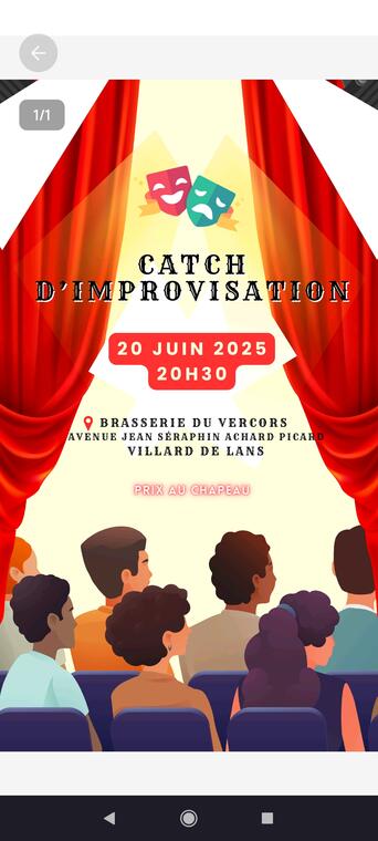 Théâtre d'improvisation_Villard-de-Lans