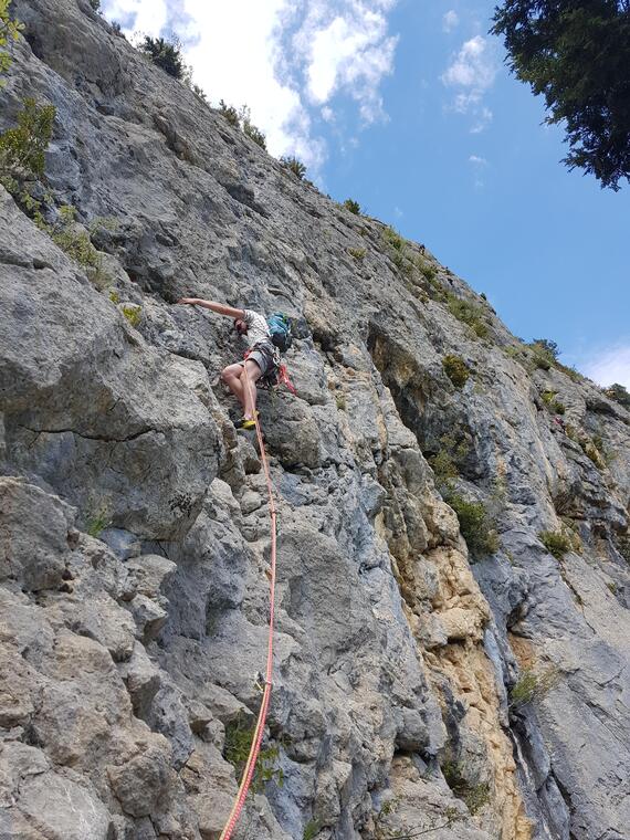 Escalade - Vertical progress_Saint-Michel-de-Chaillol