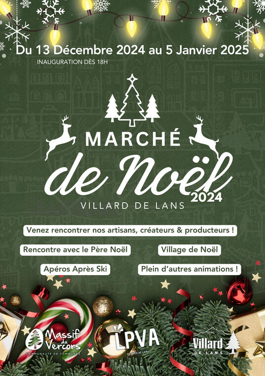 Marché de Noël_Villard-de-Lans