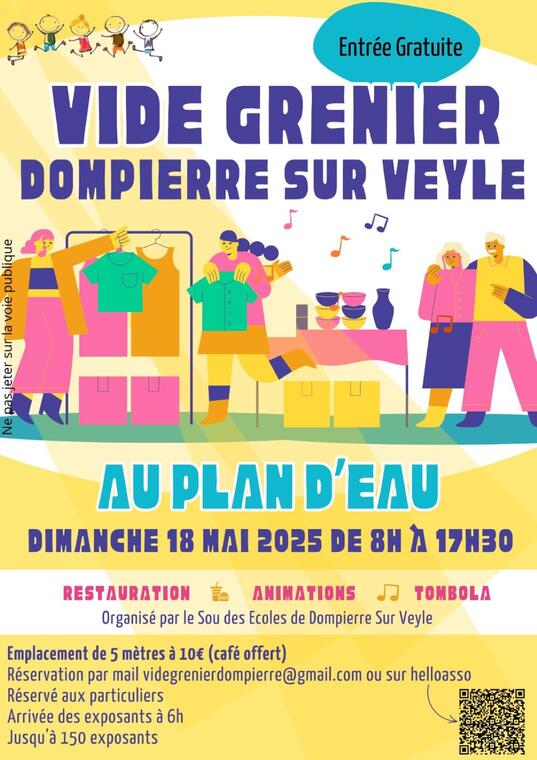 Flyer vide-greniers 2025