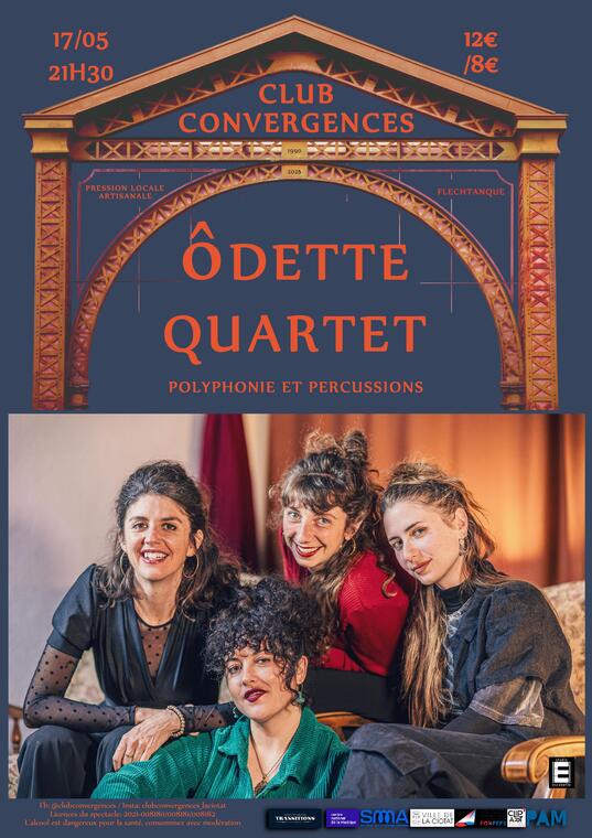 Concert Ôdette Quartet_La Ciotat