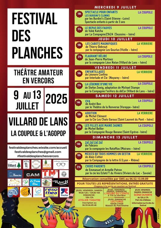 Lectures d'extraits de pièces de théâtre de grands auteurs_Villard-de-Lans