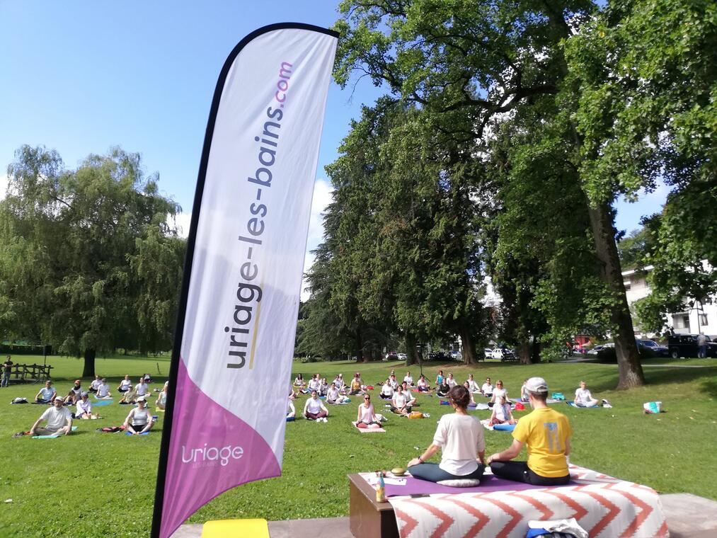 Yoga au parc