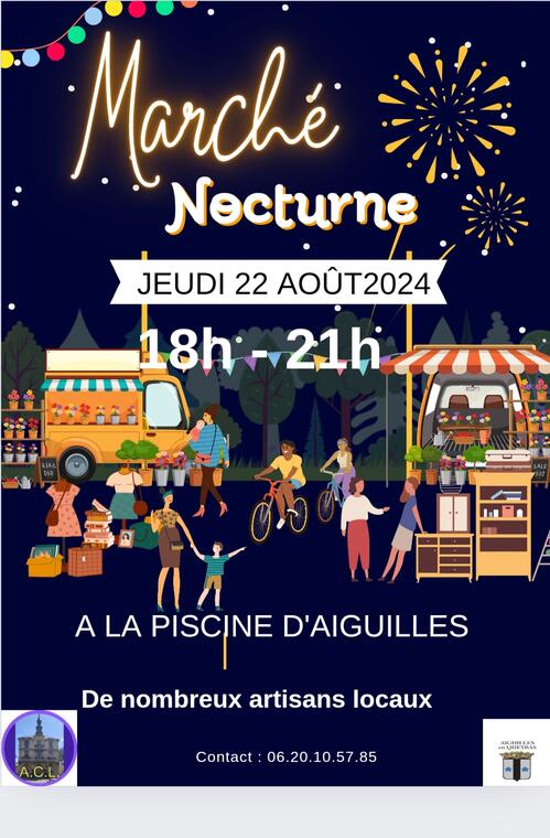 Marché nocturne d'Aiguilles