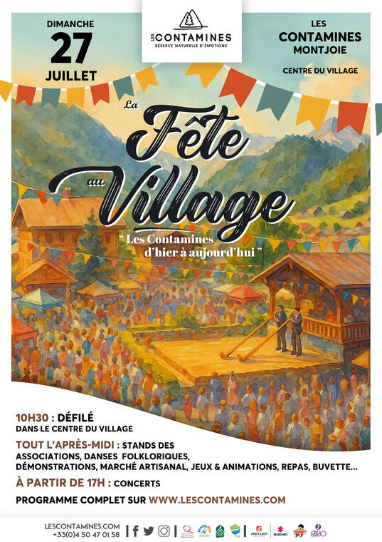 Fête au village_Les Contamines-Montjoie