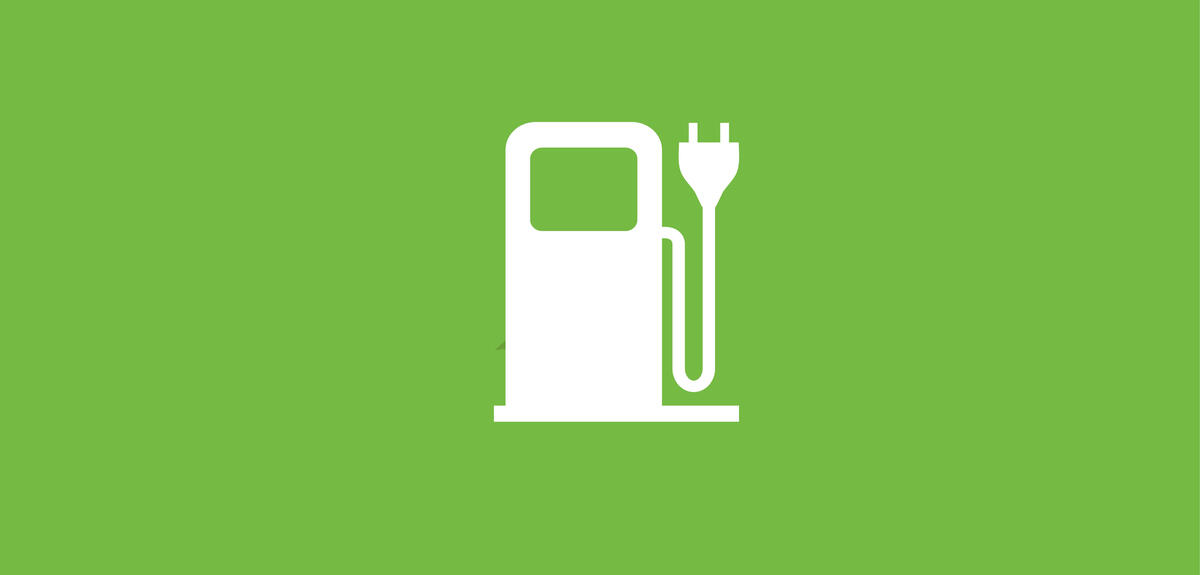 Logo borne de recharge