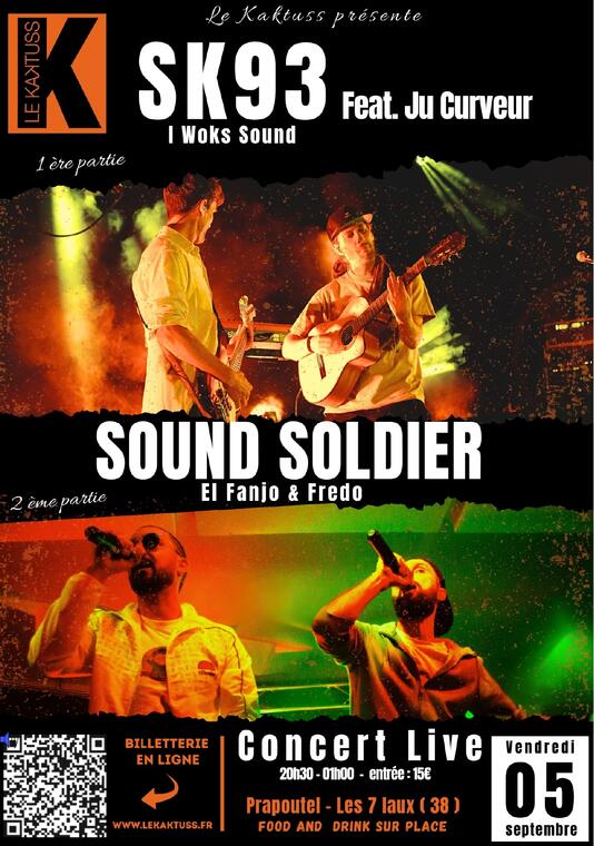 SK93(I WOKS SOUND) Feat JU.CURVER & SOUND SOLDIER El fanjo et Fredo_Les Sept Laux Prapoutel
