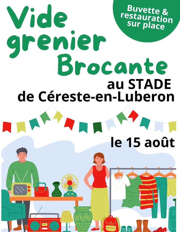 Grande brocante et Vide-greniers_Céreste