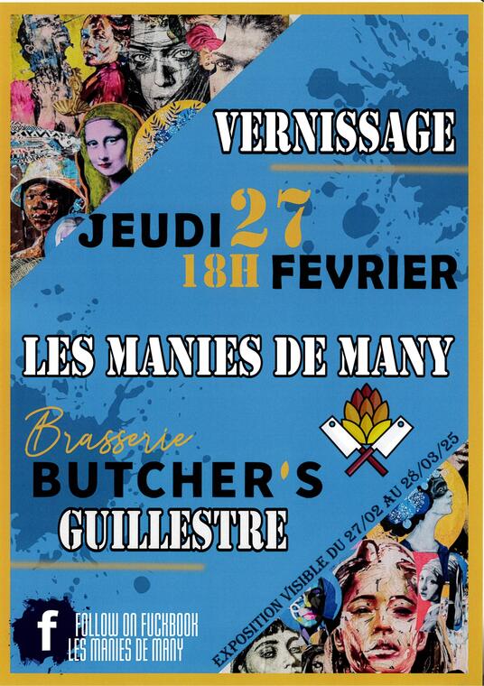 Vernissage de l'exposition "Les manies de Many"_Guillestre