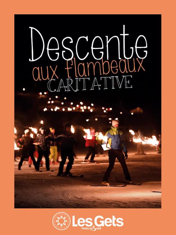 Descente aux flambeaux_Les Gets