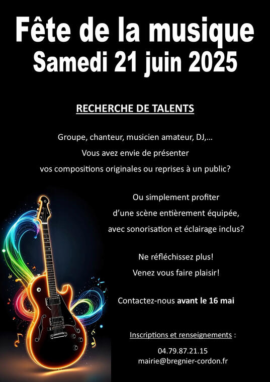 Fête de la Musique_Brégnier-Cordon