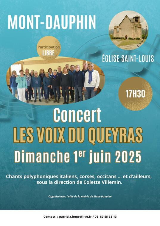 Concert les voix du Queyras_Mont-Dauphin