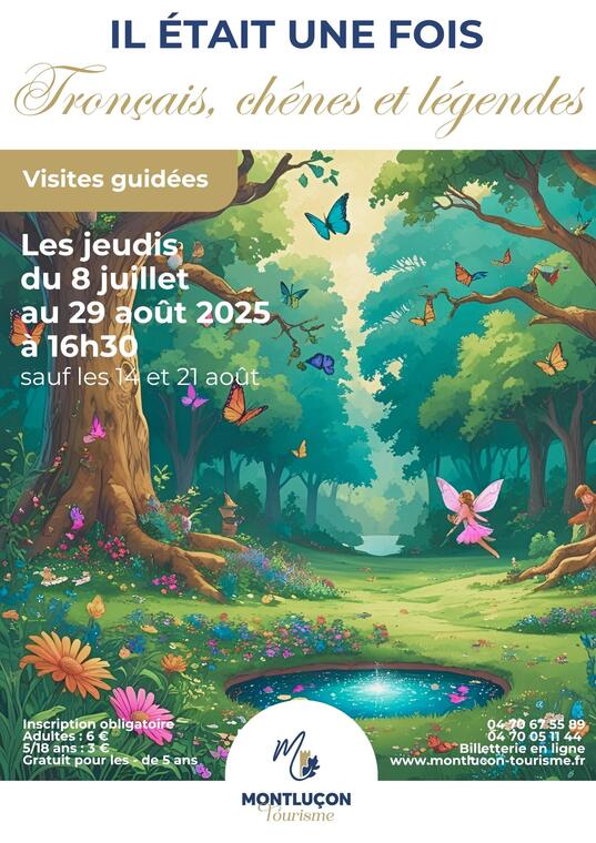 Visite guidée : Il était une fois Tronçais, Chênes et Légendes_Cérilly