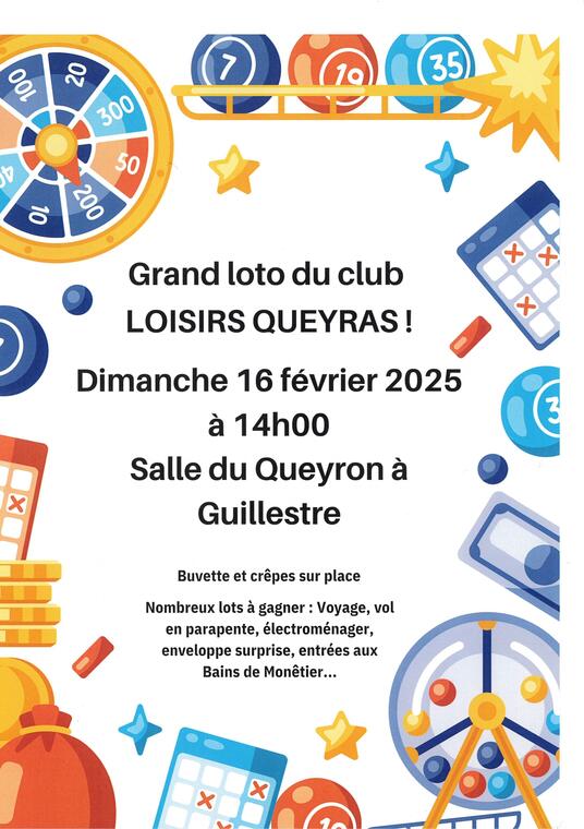 Loto de l'association Loisirs Queyras_Guillestre