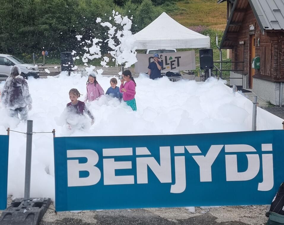 KiDi MOUSSE PARTY avec BENjYDj au Collet_Le Collet