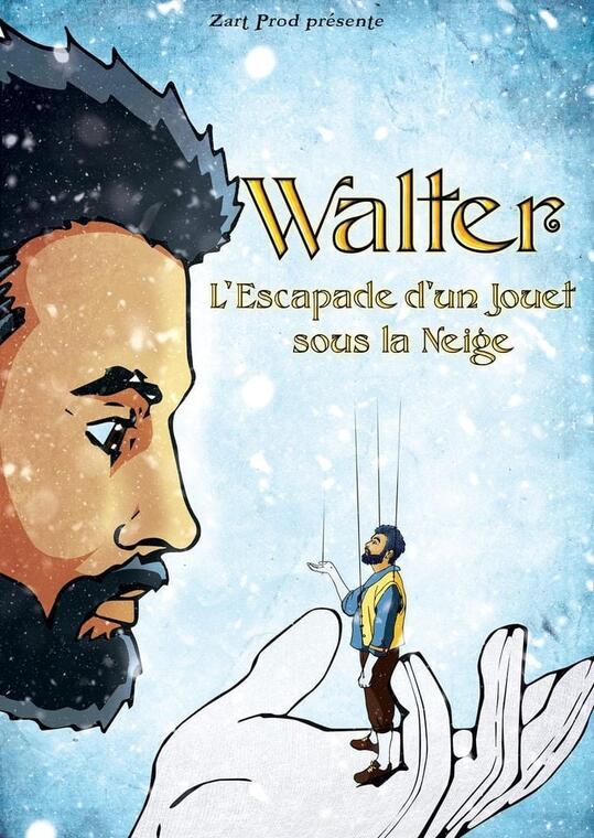 Walter : l’escapade d’un jouet sous la neige