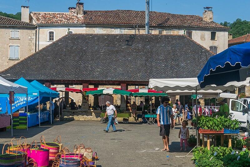 Marché de Caylus